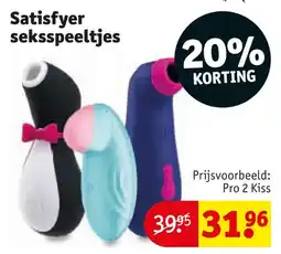 Kruidvat Satisfyer seksspeeltjes aanbieding