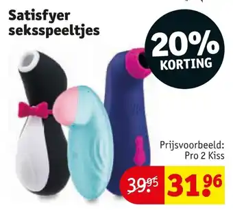 Kruidvat Satisfyer seksspeeltjes aanbieding