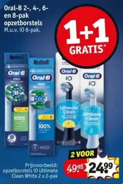 Kruidvat Opzetborstels 10 Ultimate Clean White aanbieding