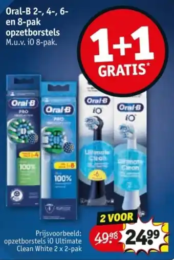 Kruidvat Opzetborstels 10 Ultimate Clean White aanbieding