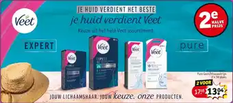 Kruidvat Pure Gezichtswaxstrips aanbieding