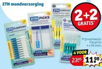 Kruidvat 2TH mondverzorging aanbieding