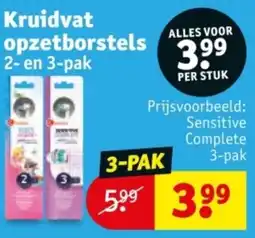 Kruidvat Kruidvat opzetborstels aanbieding