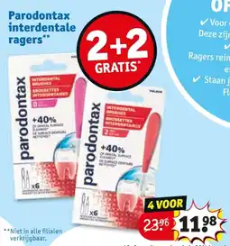 Kruidvat Parodontax interdentale ragers aanbieding