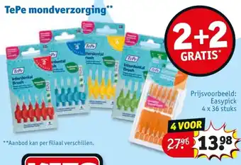 Kruidvat TePe mondverzorging aanbieding