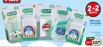 Kruidvat GUM mondverzorging aanbieding