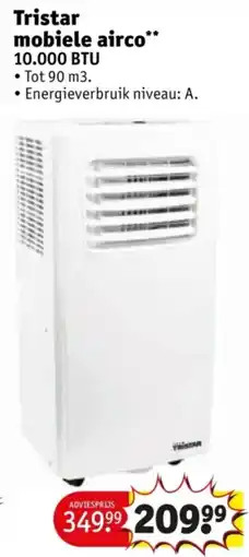 Kruidvat Tristar mobiele airco aanbieding