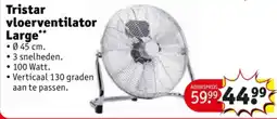 Kruidvat Tristar vloerventilator Large aanbieding