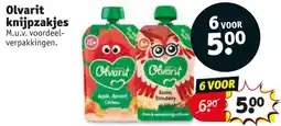 Kruidvat Olvarit knijpzakjes aanbieding