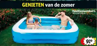 Kruidvat Familiezwembad L aanbieding