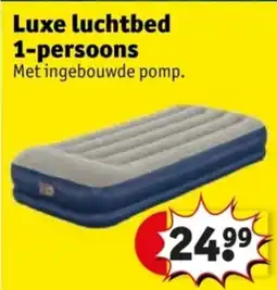 Kruidvat Luxe luchtbed 1 persoons aanbieding