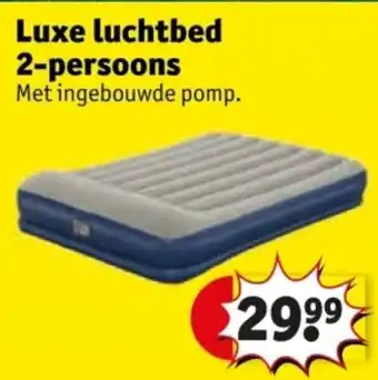 Kruidvat Luxe luchtbed 2 persoons aanbieding