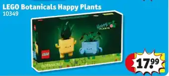Kruidvat LEGO Botanicals Happy Plants 10349 aanbieding
