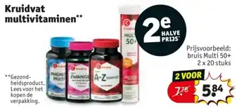 Kruidvat Kruidvat multivitaminen aanbieding