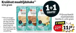 Kruidvat Kruidvat maaltijdshake aanbieding