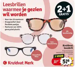 Kruidvat Kruidvat leesbril aanbieding