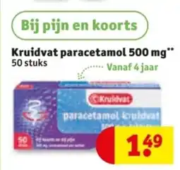 Kruidvat Kruidvat paracetamol aanbieding