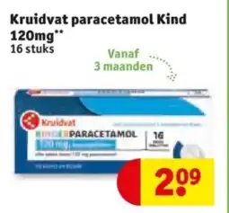 Kruidvat Kruidvat paracetamol Kind aanbieding