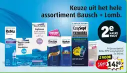 Kruidvat ReNu MPS Lensvloeistof aanbieding