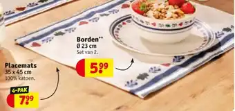 Kruidvat Placemats aanbieding