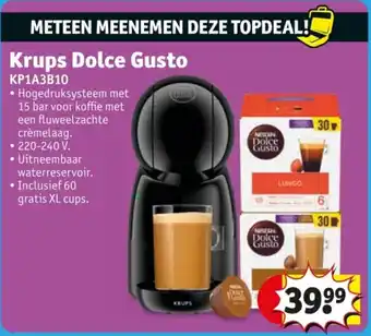 Kruidvat Krups Dolce Gusto KP1A3B10 aanbieding
