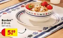 Kruidvat Borden aanbieding