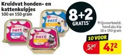 Kruidvat Kruidvat honden en kattenkuipjes aanbieding
