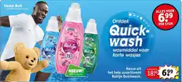 Kruidvat Keuze uit het hele assortiment Robijn Quickwash aanbieding