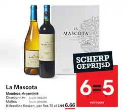 Sligro La Mascota aanbieding