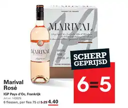 Sligro Marival Rosé aanbieding