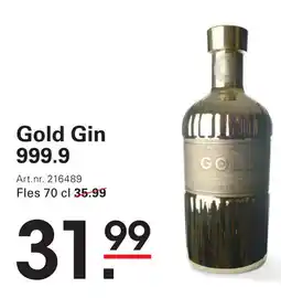 Sligro Gold Gin 999,9 aanbieding