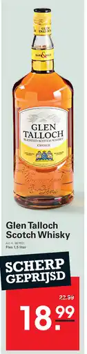 Sligro Glen Talloch Scotch Whisky aanbieding