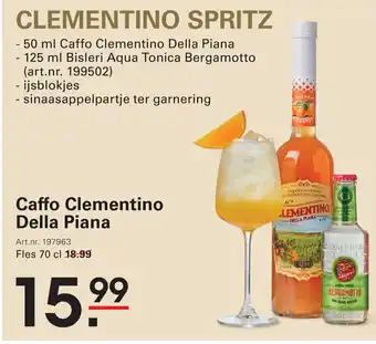 Sligro Caffo Clementino Della Piana aanbieding