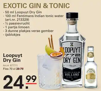 Sligro Loopuyt Dry Gin aanbieding