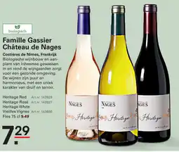 Sligro Famille Gassier Château de Nages aanbieding