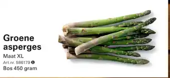 Sligro Groene asperges aanbieding