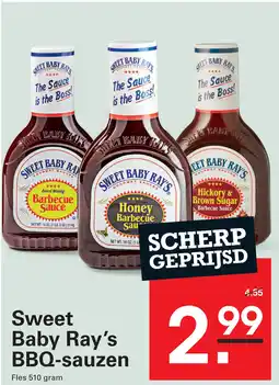 Sligro Sweet Baby Ray's BBQ sauzen aanbieding