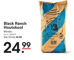 Sligro Black Ranch Houtskool aanbieding