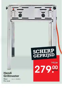 Sligro Hendi Grillmaster aanbieding