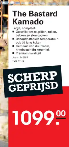 Sligro The Bastard Kamado aanbieding