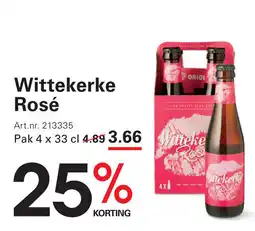 Sligro Wittekerke Rosé aanbieding
