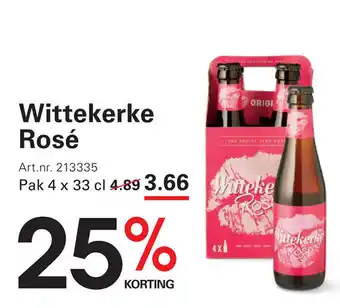 Sligro Wittekerke Rosé aanbieding