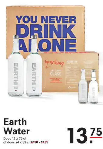Sligro Earth Water aanbieding