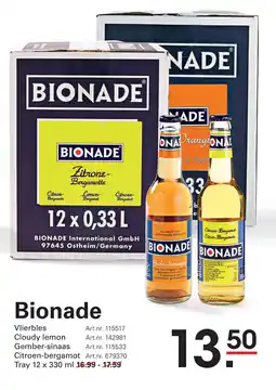 Sligro Bionade aanbieding