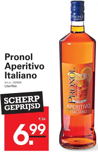 Sligro Pronol Aperitivo Italiano aanbieding