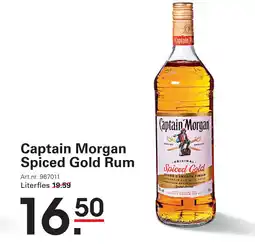 Sligro Captain Morgan Spiced Gold Rum aanbieding