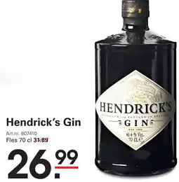Sligro Hendrick's Gin aanbieding