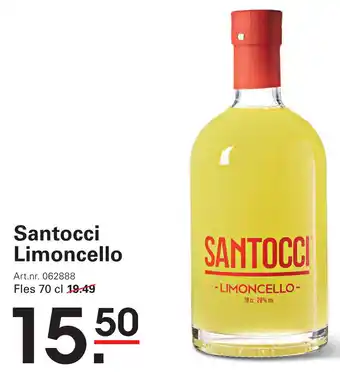 Sligro Santocci Limoncello aanbieding