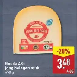 ALDI Gouda 48+ jong belegen stuk aanbieding