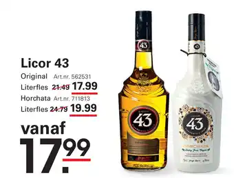 Sligro Licor 43 aanbieding